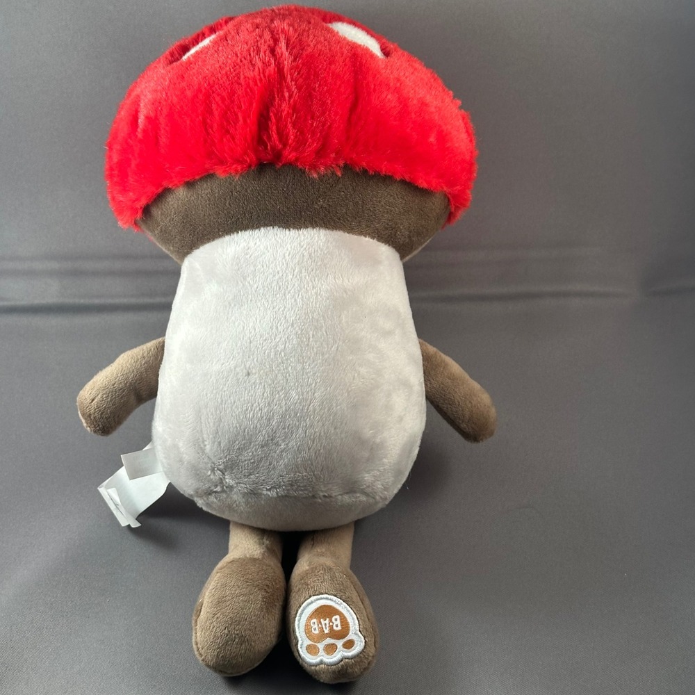Build-A-Bear Buddies Mini Red Mushroom Plush Toadstool Stuffed Animal 7" - Picture 4 of 7